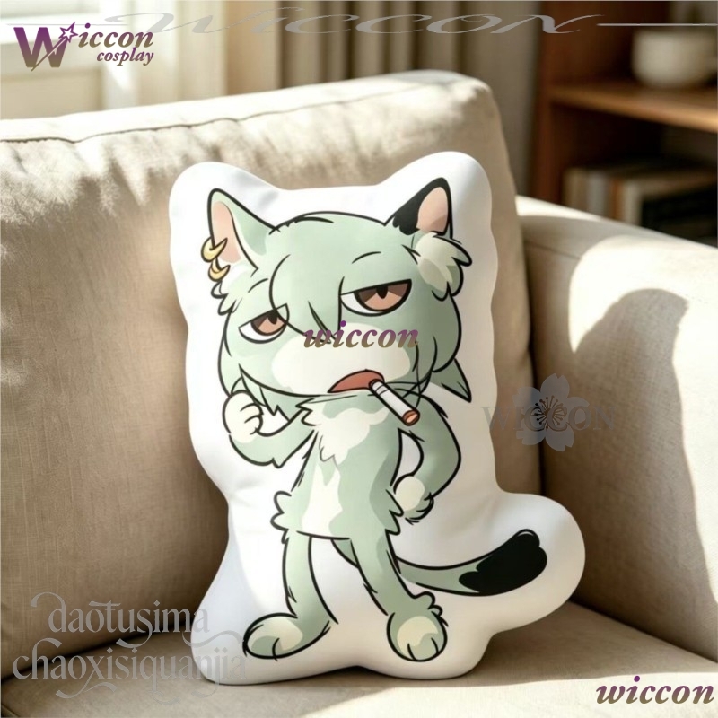 Home Decor Cat - NebulaCloak Chainsmoker Cat Q Version Pop