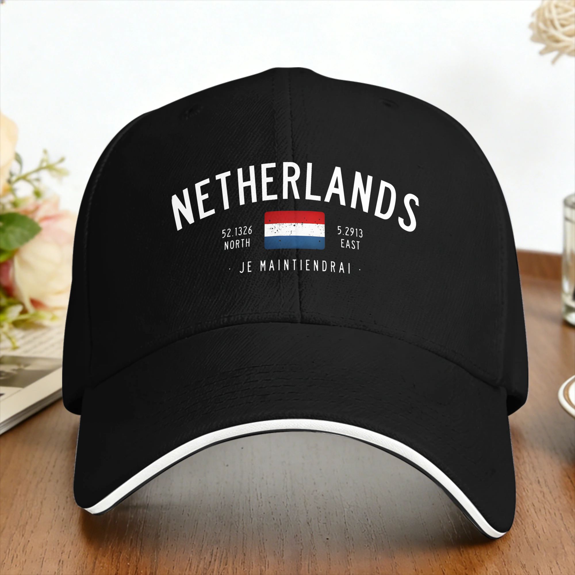 Home Decor Netherlands - Casual baseballpet Nederland Nederlandse vlag Tennis