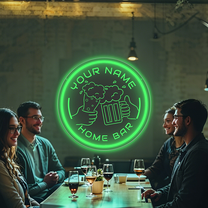 Neon Sign Led Custom - Op maat gemaakt LED-neonbord met Cheers-logo