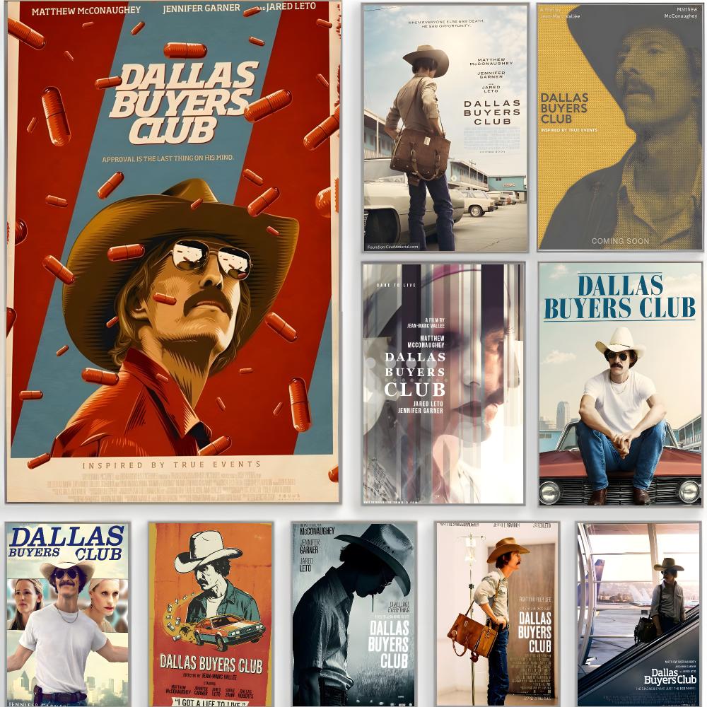 Home Decor Dallas - Klassieke film D-Dallas Buyers Club Poster