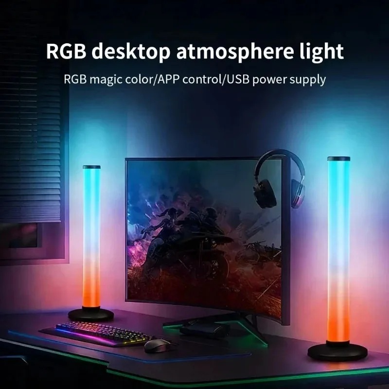 Home Decor App - RGB LED-lichtbalk, USB-aangedreven, slimme tv-omgevingsverlichting met