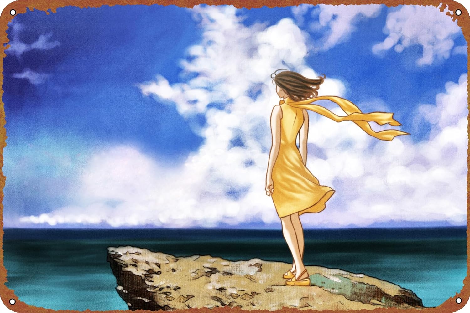 Home Decor Logo - 1p,Rahxephon Anime Poster Tin Logo Metalen