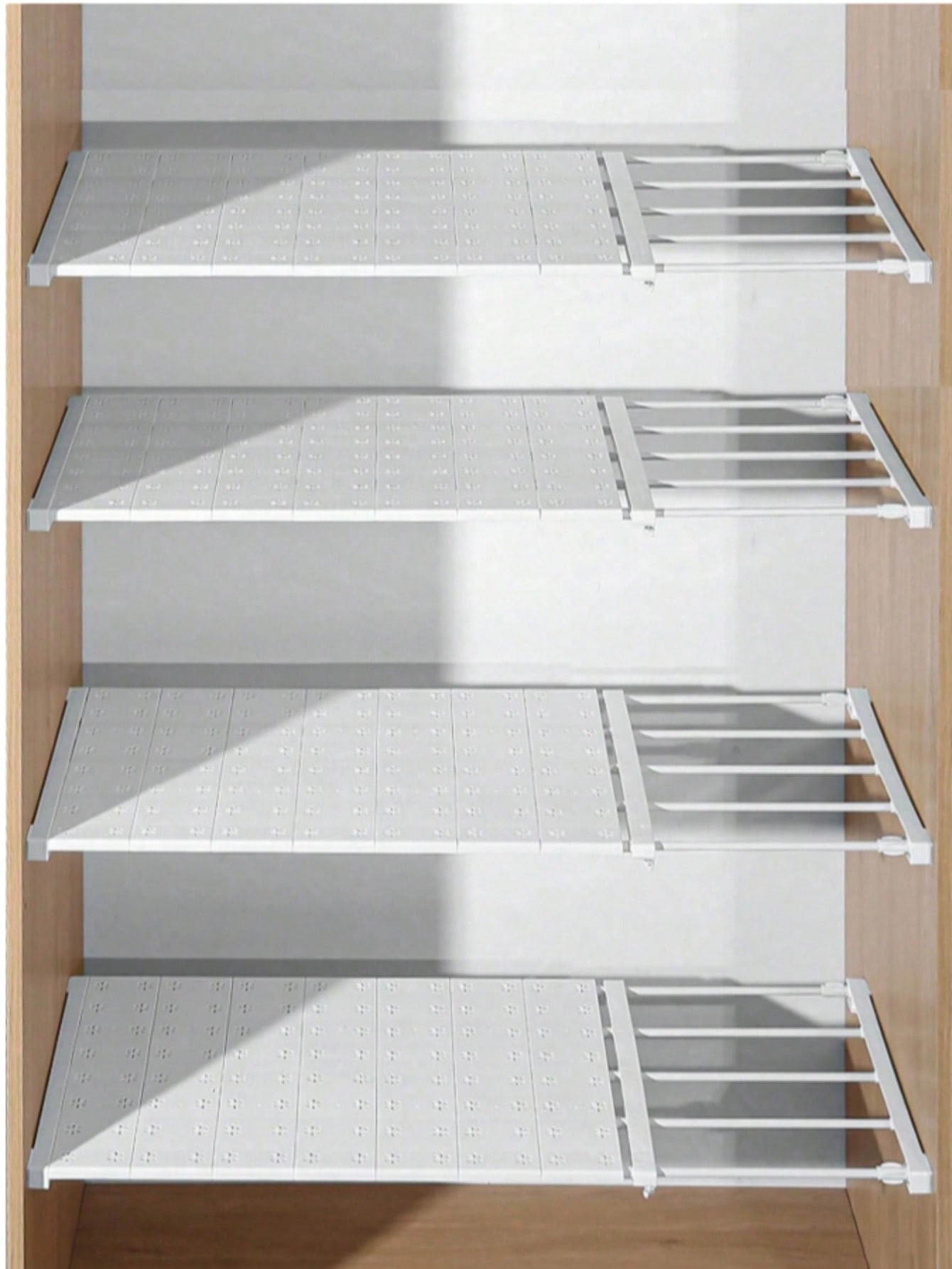 Floating Shelves - 1 Stuk Verstelbare Kastspanplank Modern Wit