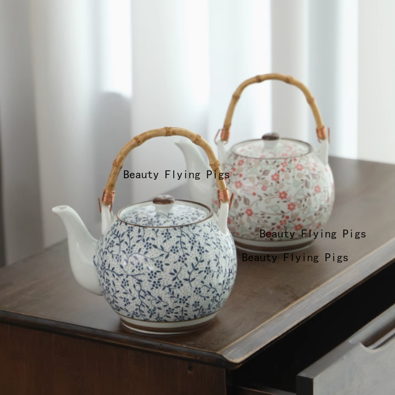 Home Decor Modern Organic - 1100ml keramische theepot Keramische theepot in
