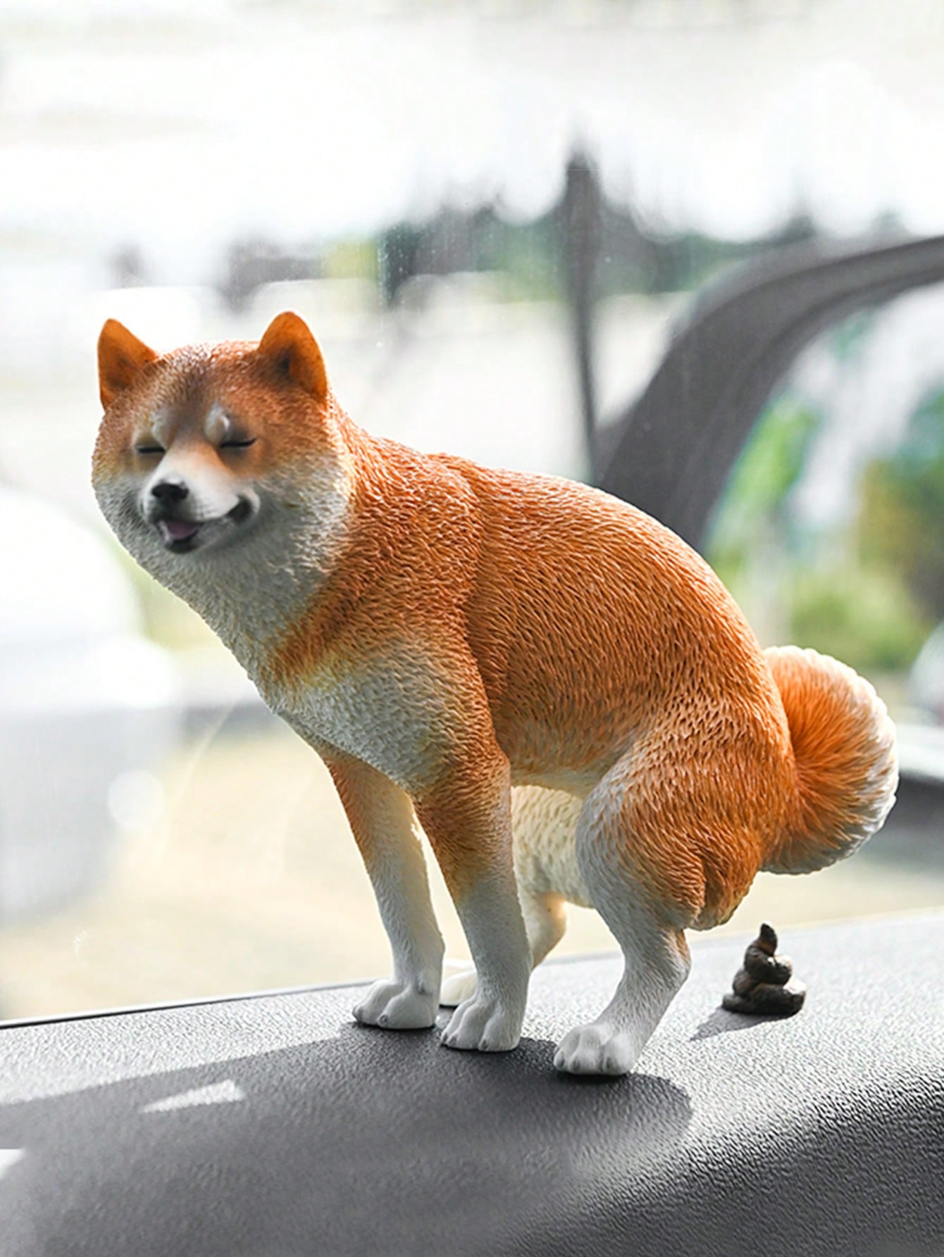 Home Decor Simulator - 1 set grappige Shiba Inu-hondenornamenten (met