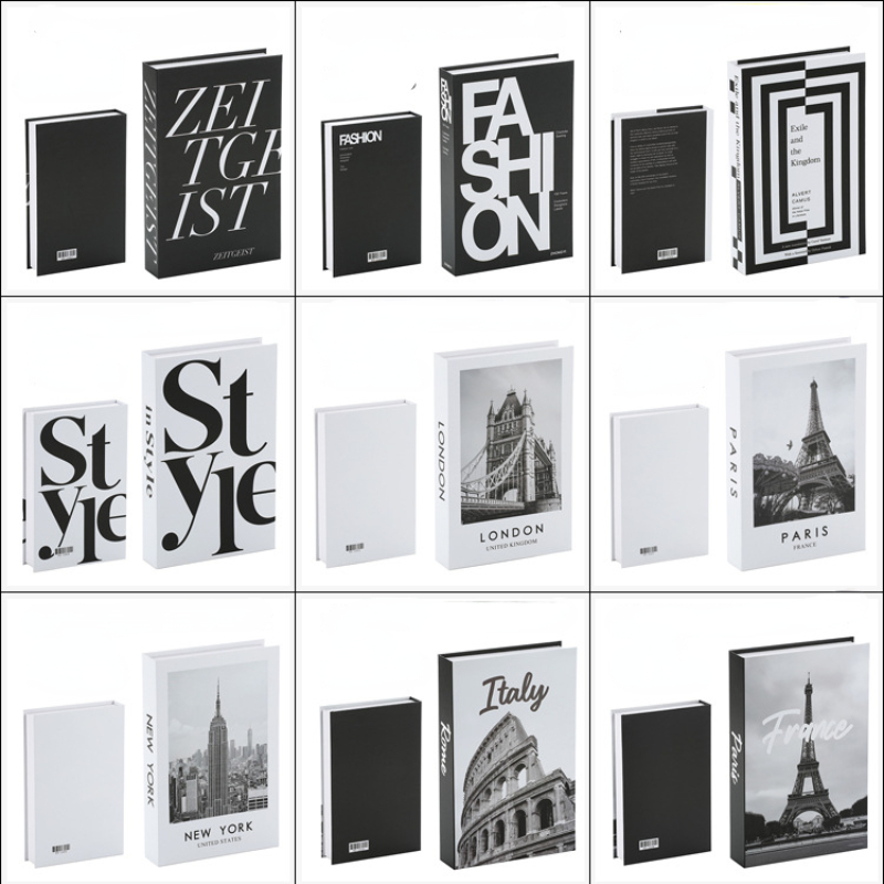 Home Decor Catalog - Nieuwe Mode Nep Boeken voor Decoratie
