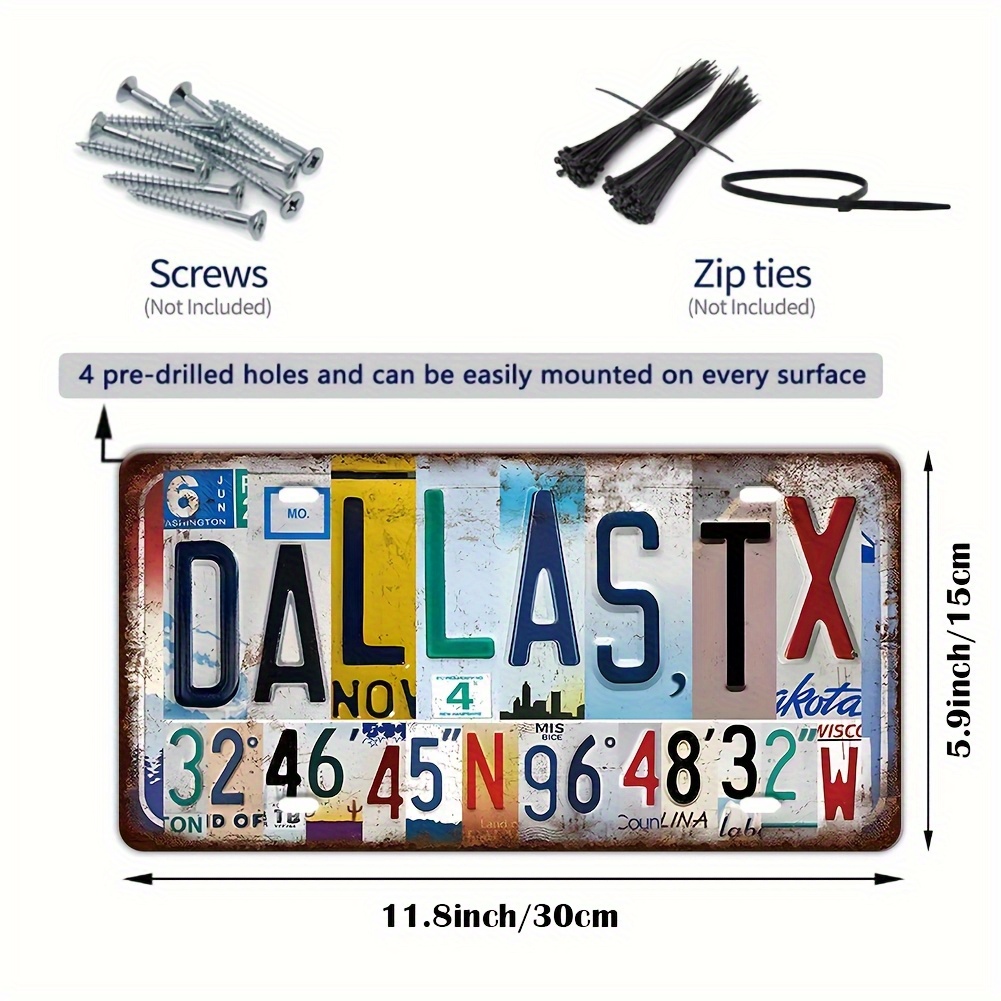 Home Decor Dallas - 2D Platte, Vintage & Zuidelijke Steden