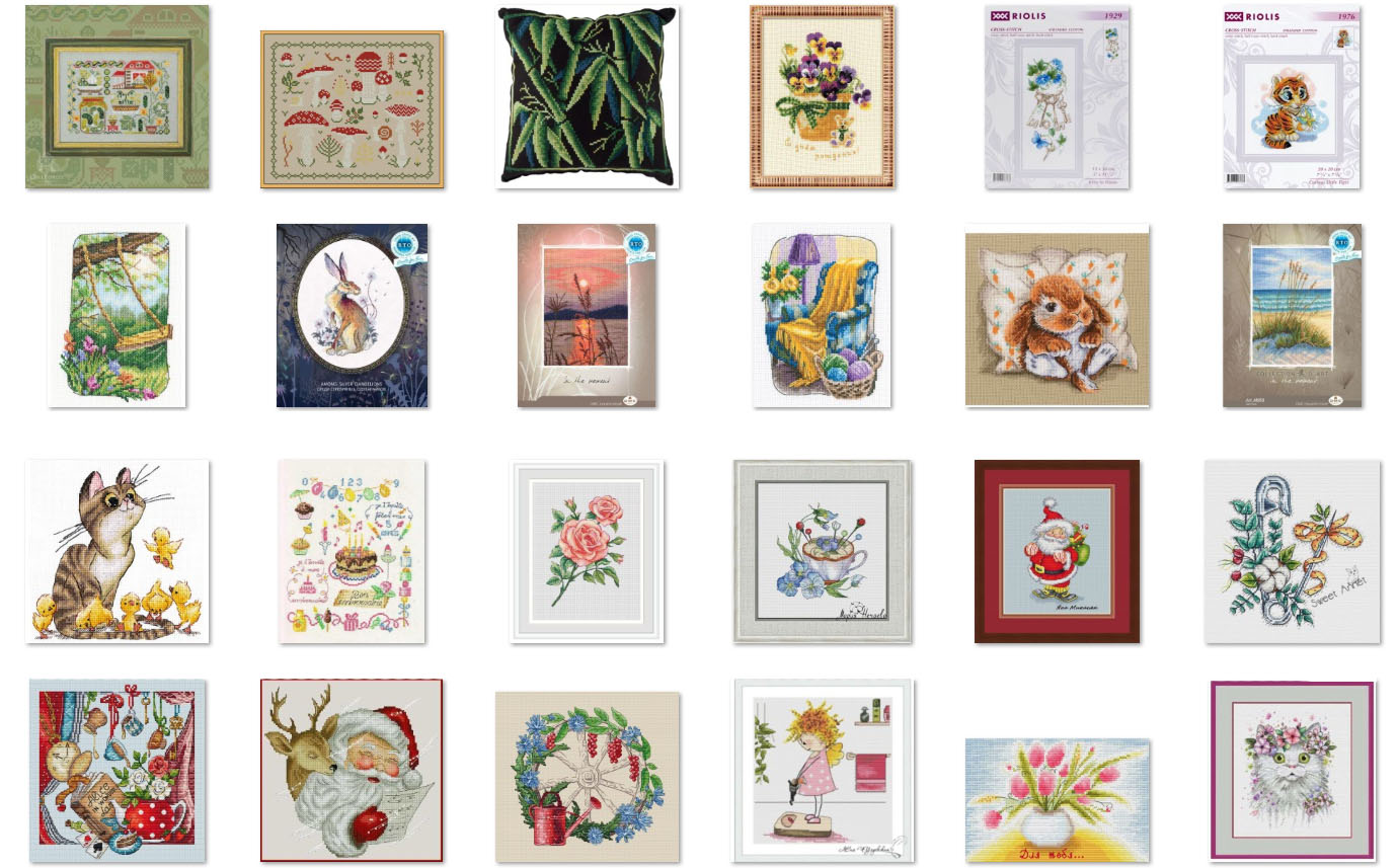 Home Decor On Wheels - Cross Stitch DIY Kit 14CT Handgemaakte