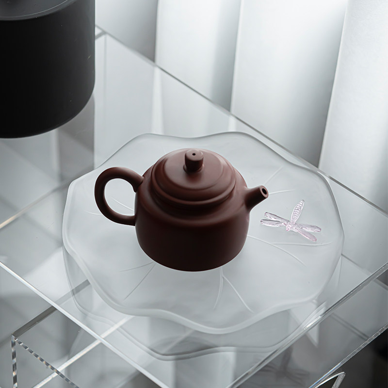 Home Decor Zen Style - Geglazuurde Dragonfly theepot schaal Japanse glazen