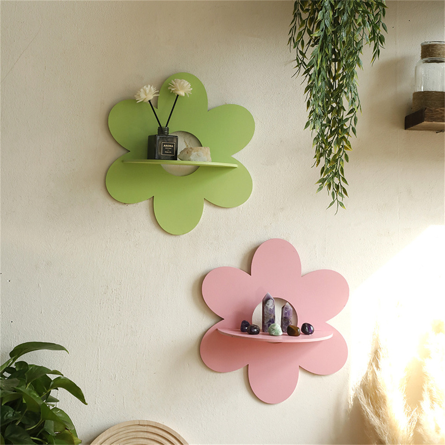 Floating Shelves - Bloem Kristal Plank Display Boho Zwevende