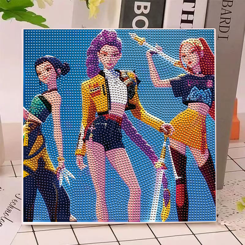 Home Decor Mod - Anime Hunters Gilrs Lumi Mila Zoi