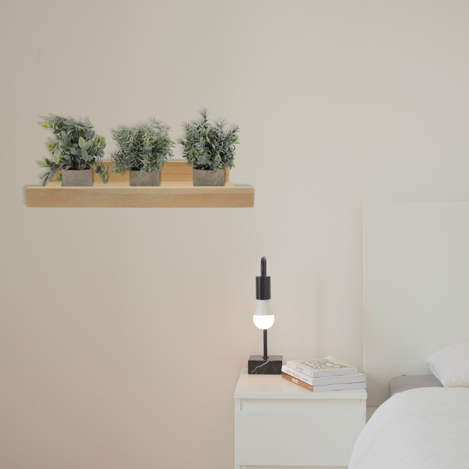 Floating Shelves - Houten wandplank, kleine zwevende plank voor