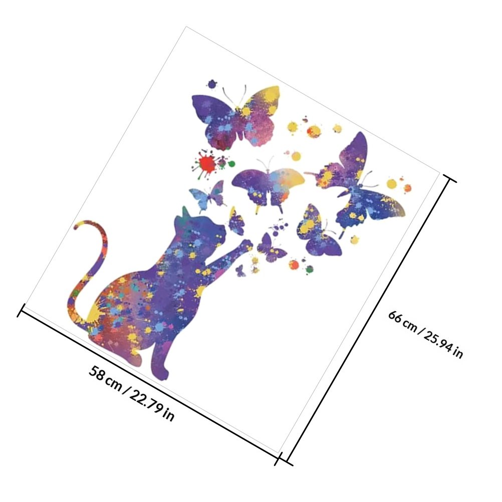 2 vellen Home Decor Butterfly  - Home Decor Cat recensie en prijs