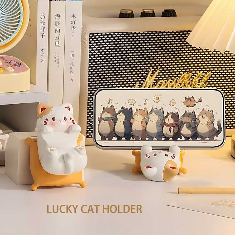 Leuke cartoon kat desktop orna - Home Decor Cat recensie en prijs