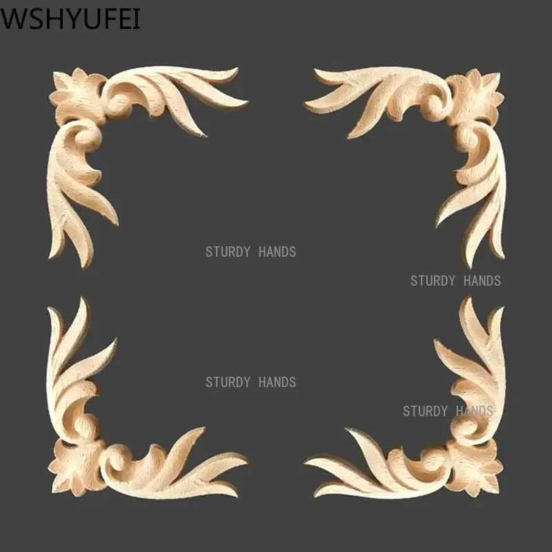 8 stuks bloemen hout gesneden  - Home Decor Modern Organic recensie en prijs