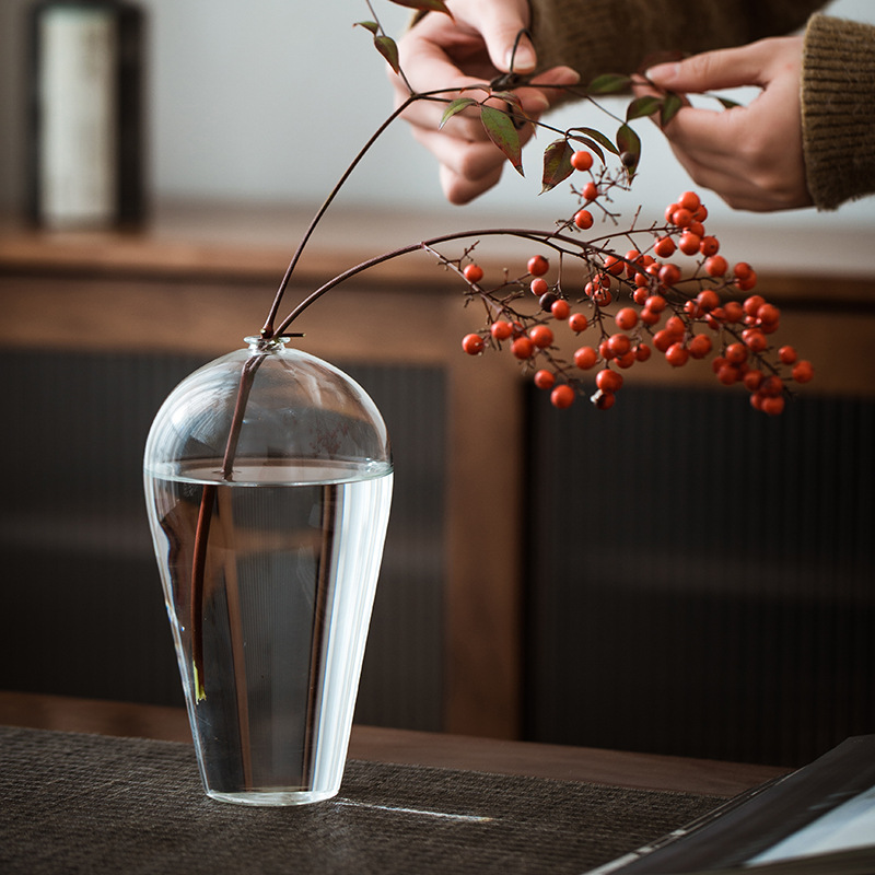 Elegante glazen vaas in Chines - Home Decor Zen Style recensie en prijs