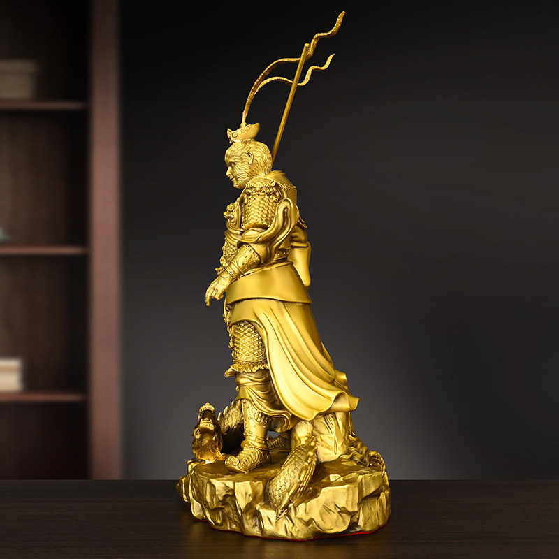 Messing aapbeeld van de overwi - Home Decor Statue recensie en prijs