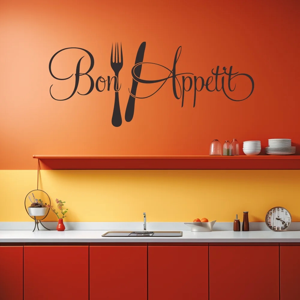 1 Pc Bon Appétit Met Vork En M - Home Decor App recensie en prijs