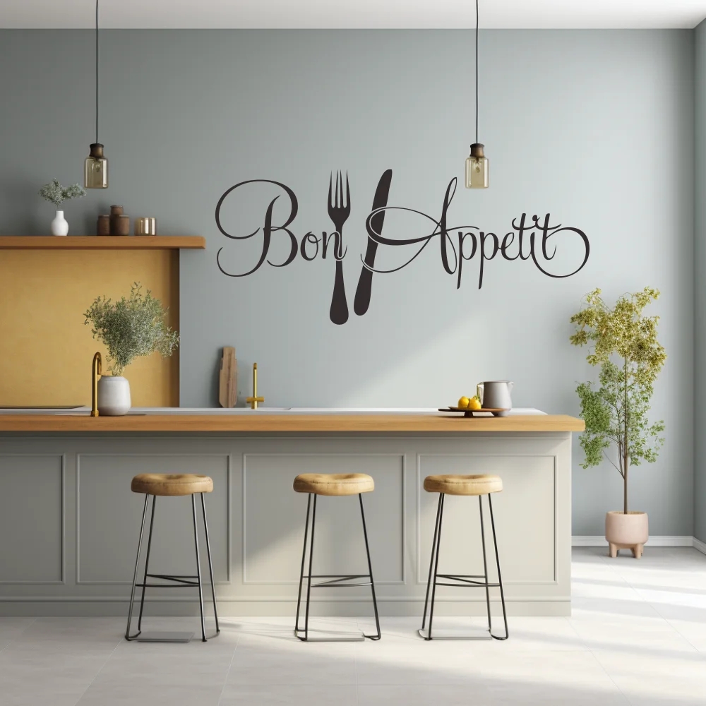 1 Pc Bon Appétit Met Vork En M - Home Decor App recensie en prijs