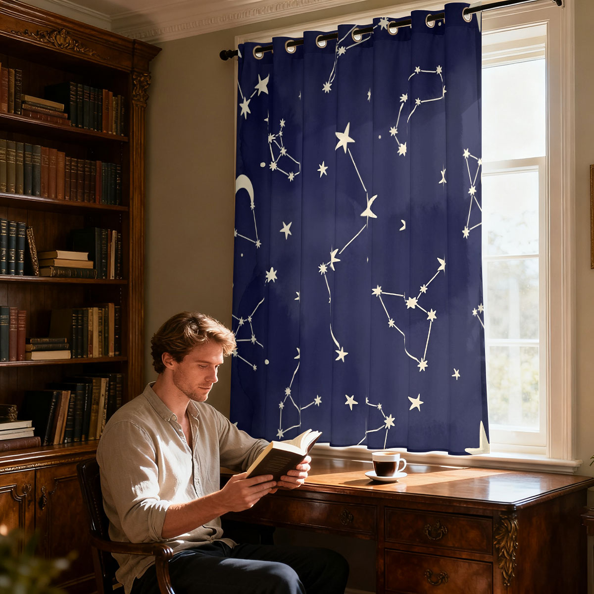 1 stuk retro roze bloemmotief  - Home Decor Curtains recensie en prijs