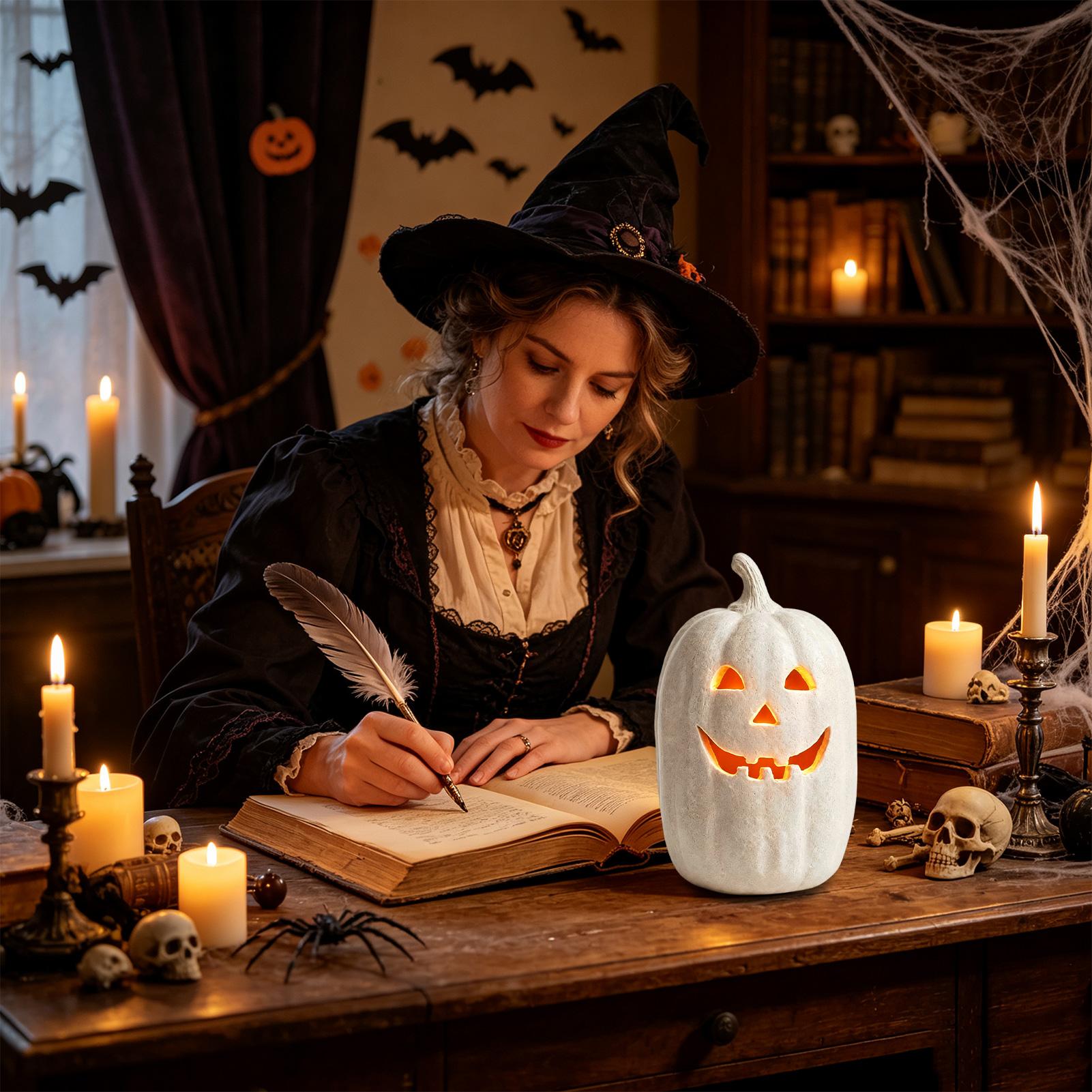 Spookachtige pompoenlantaarns, - Home Decor Halloween recensie en prijs