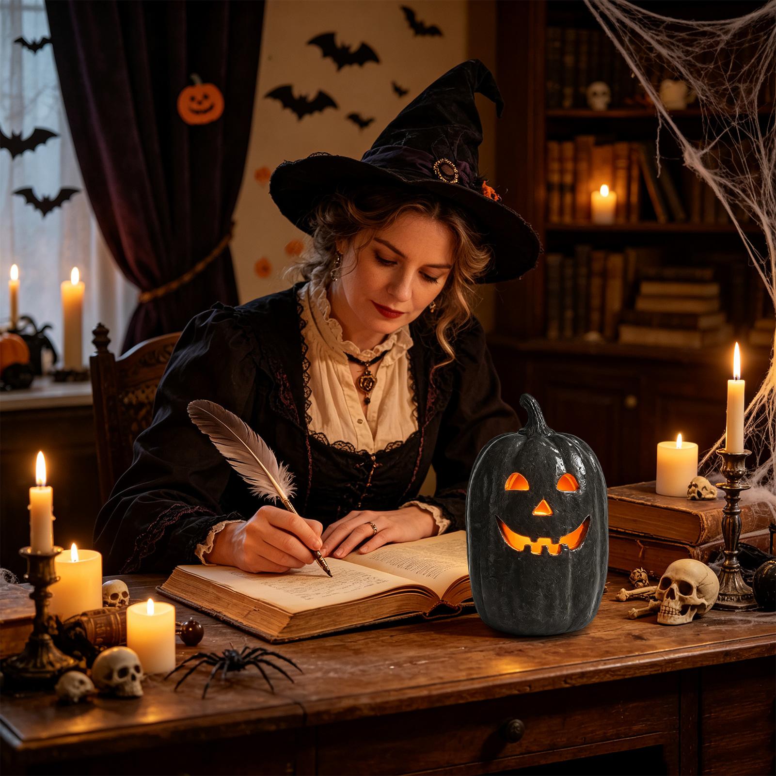 Spookachtige pompoenlantaarns, - Home Decor Halloween recensie en prijs