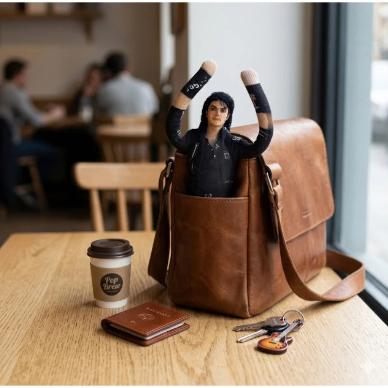 Michael Jackson pluche pop met - Home Decor Mod recensie en prijs