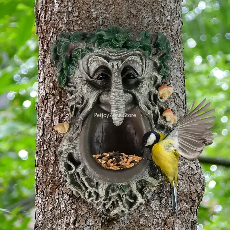 Buiten voederhuisje voor vogel - Home Decor Statue recensie en prijs