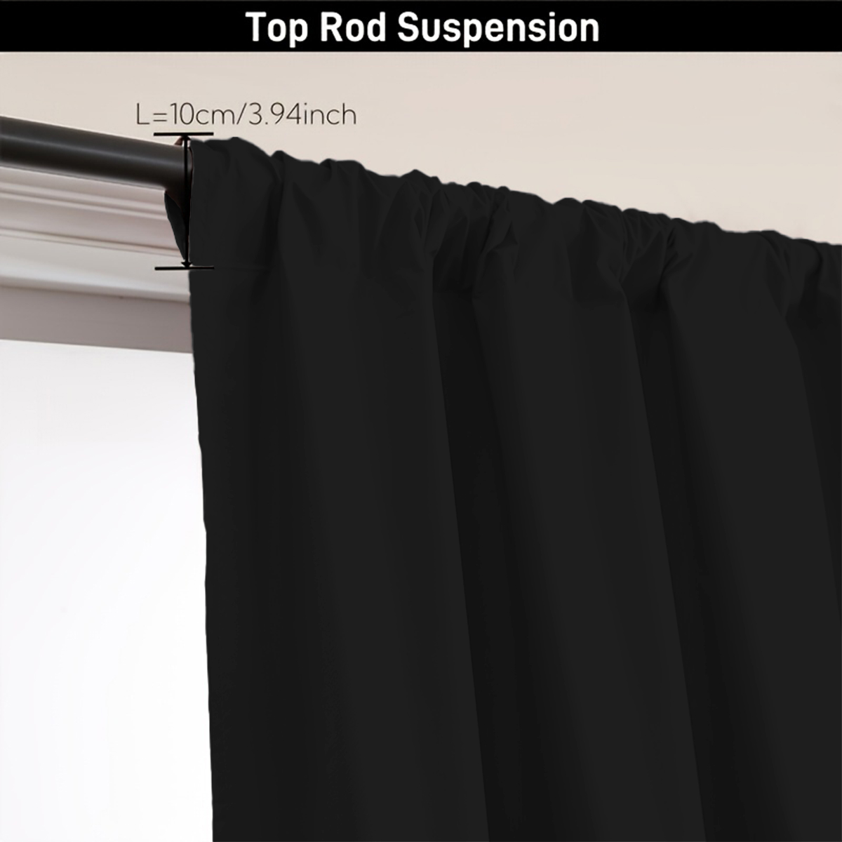 1 stuk eenvoudige effenkleurig - Home Decor Curtains recensie en prijs