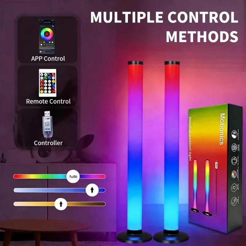 RGB LED-lichtbalk, USB-aangedr - Home Decor App recensie en prijs