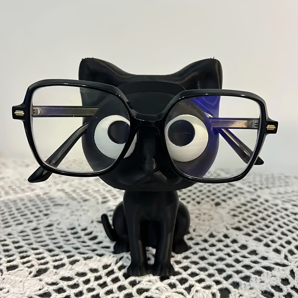 1 3D-geprinte kattenbrillenhou - Home Decor Cat recensie en prijs