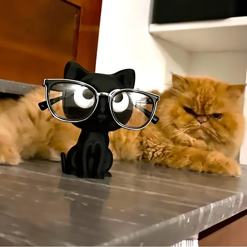 1 3D-geprinte kattenbrillenhou - Home Decor Cat recensie en prijs