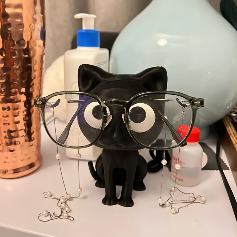 1 3D-geprinte kattenbrillenhou - Home Decor Cat recensie en prijs