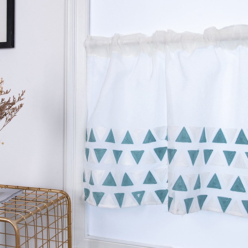 Halve gordijn voor raam, kort, - Home Decor Curtains recensie en prijs