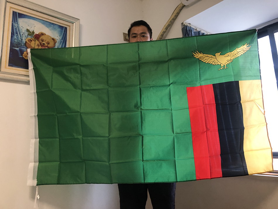 (SKY FLAG) Zambia Vlag 90x150c - Home Decor Zambia recensie en prijs