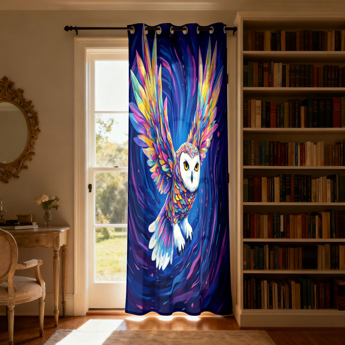 1PC Kleurrijke Sterrenhemel Vl - Home Decor Curtains recensie en prijs