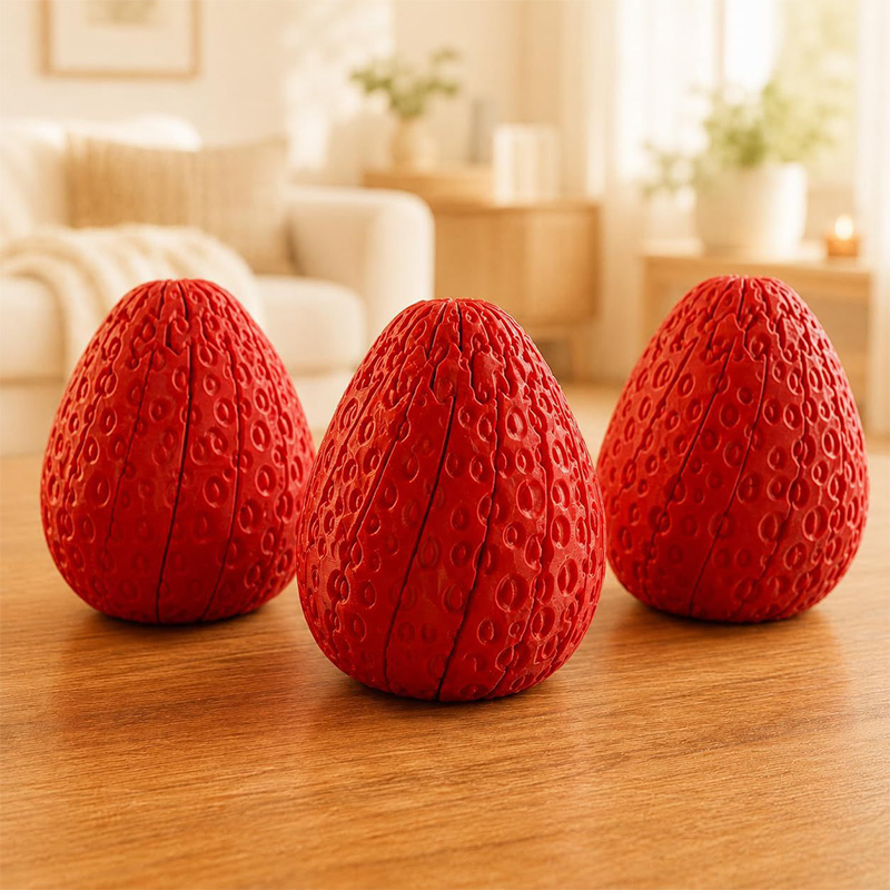Gedraaide Aardbeien-Ei 3D Gepr - Home Decor Modern Organic recensie en prijs