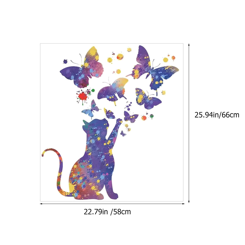 2 vellen kattensticker voor mu - Home Decor Cat recensie en prijs