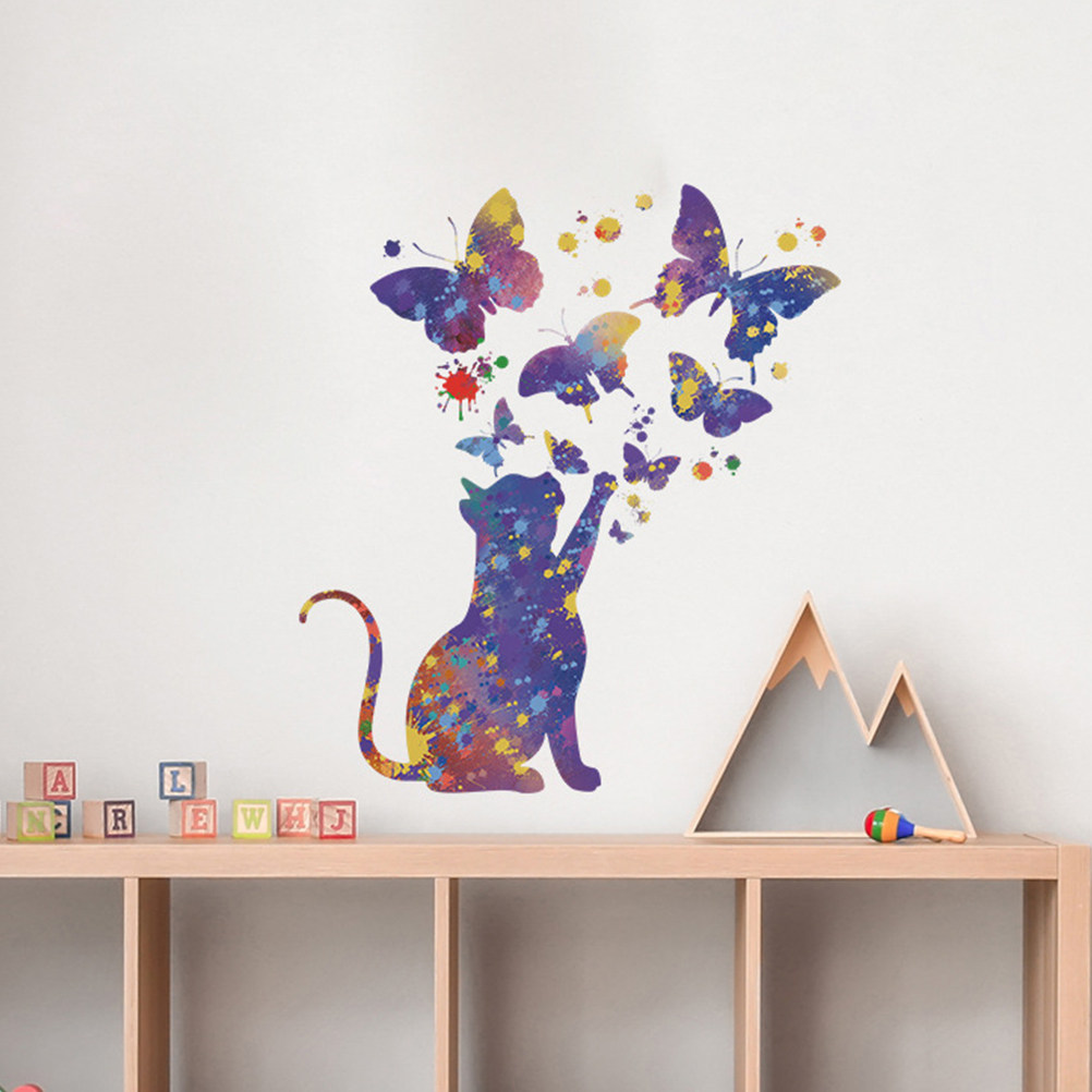 2 vellen kattensticker voor mu - Home Decor Cat recensie en prijs
