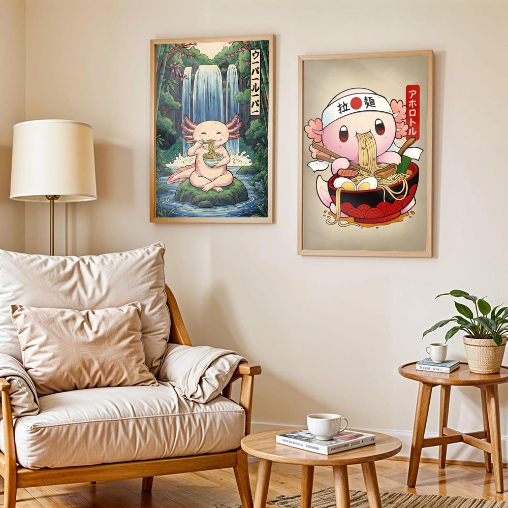 Ramen Axolotls Art Design Post - Home Decor Design Ideas recensie en prijs