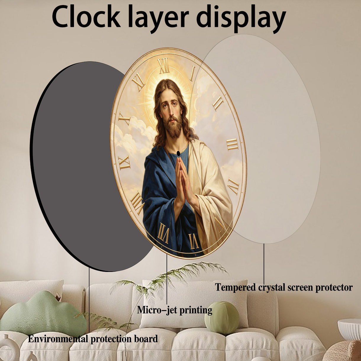 1 stuk houten gebedspositiemot - Home Decor Location recensie en prijs