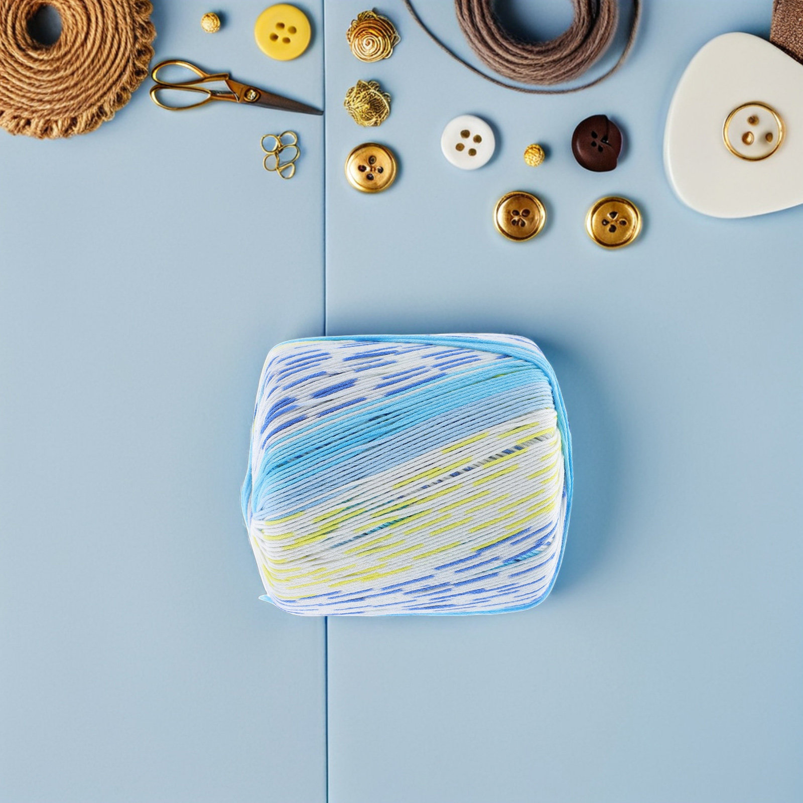 Zacht katoenen haakgaren 1 rol - Yarn Home Decor recensie en prijs