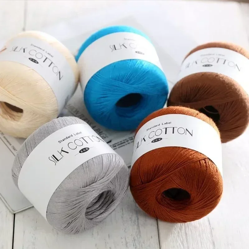 50 g/stk Zijde Kant Katoen Mel - Yarn Home Decor recensie en prijs