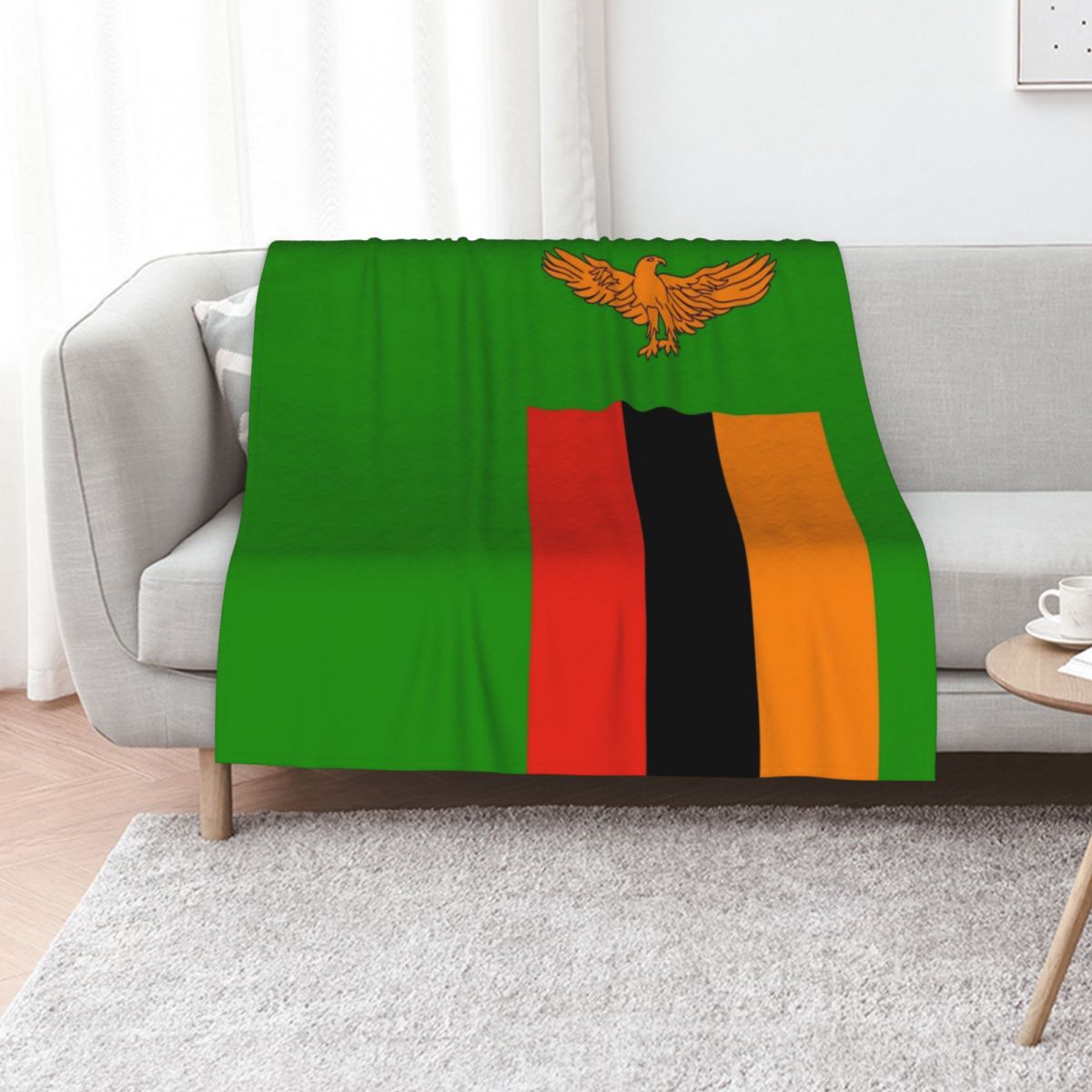 Vlag van Zambia Gooideken Warm - Home Decor Zambia recensie en prijs