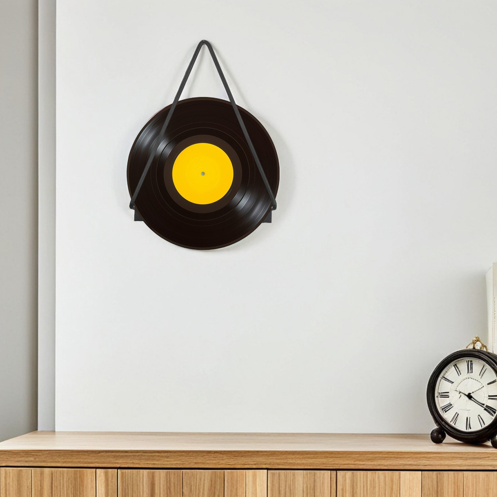 Zwarte metalen wandmontage vin - Floating Shelves recensie en prijs