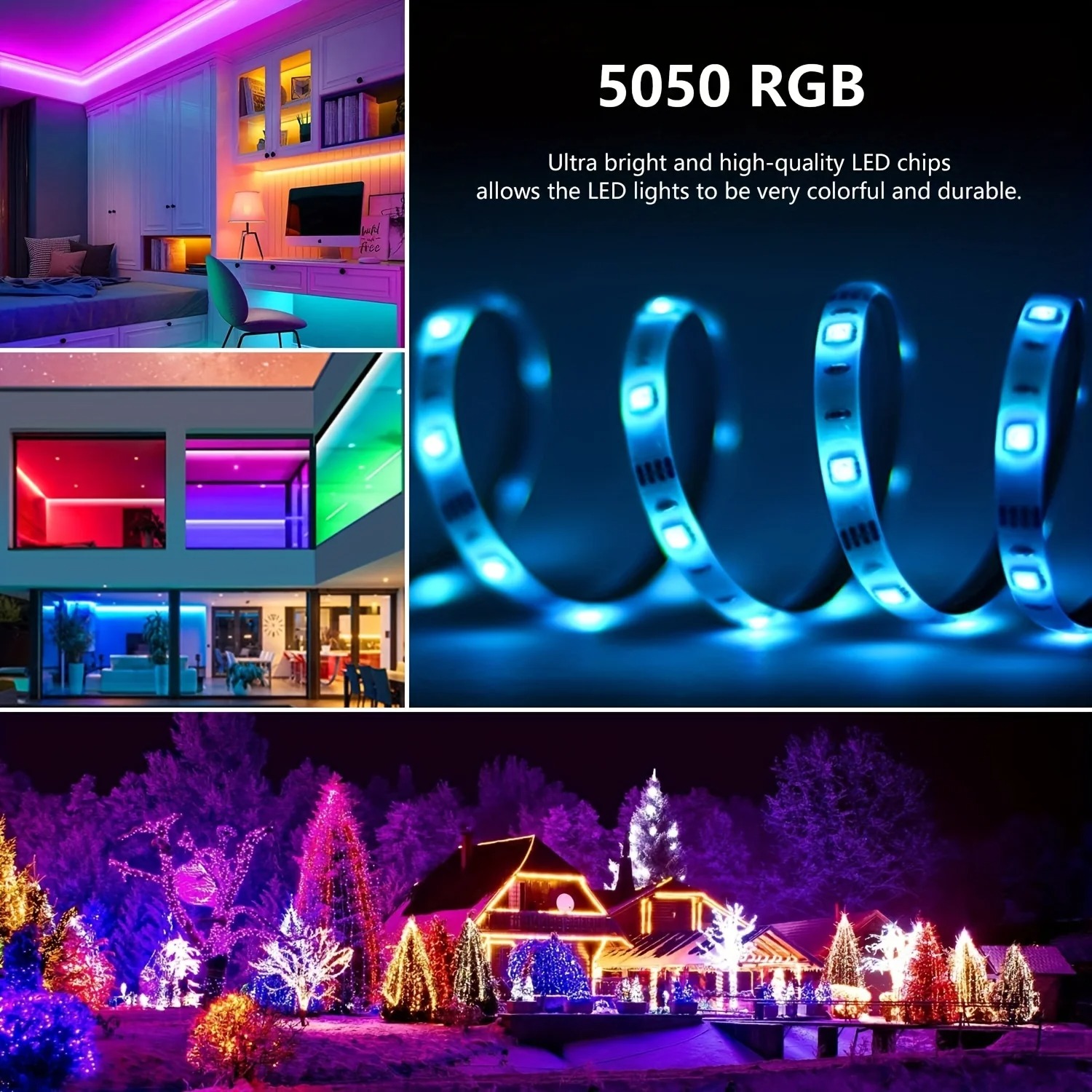 10M 20M 30M RGB LED-strip verl - Home Decor App recensie en prijs