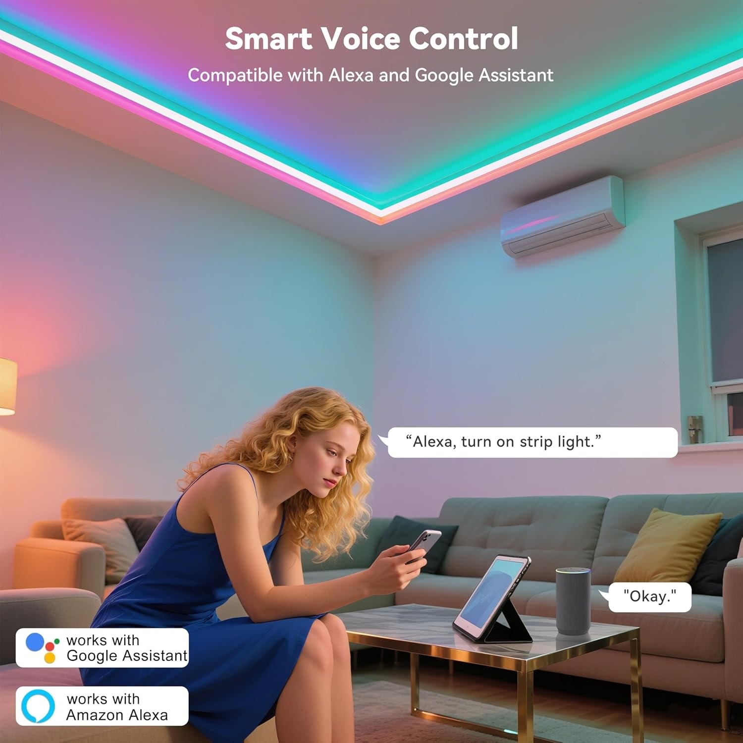 10M 20M 30M RGB LED-strip verl - Home Decor App recensie en prijs