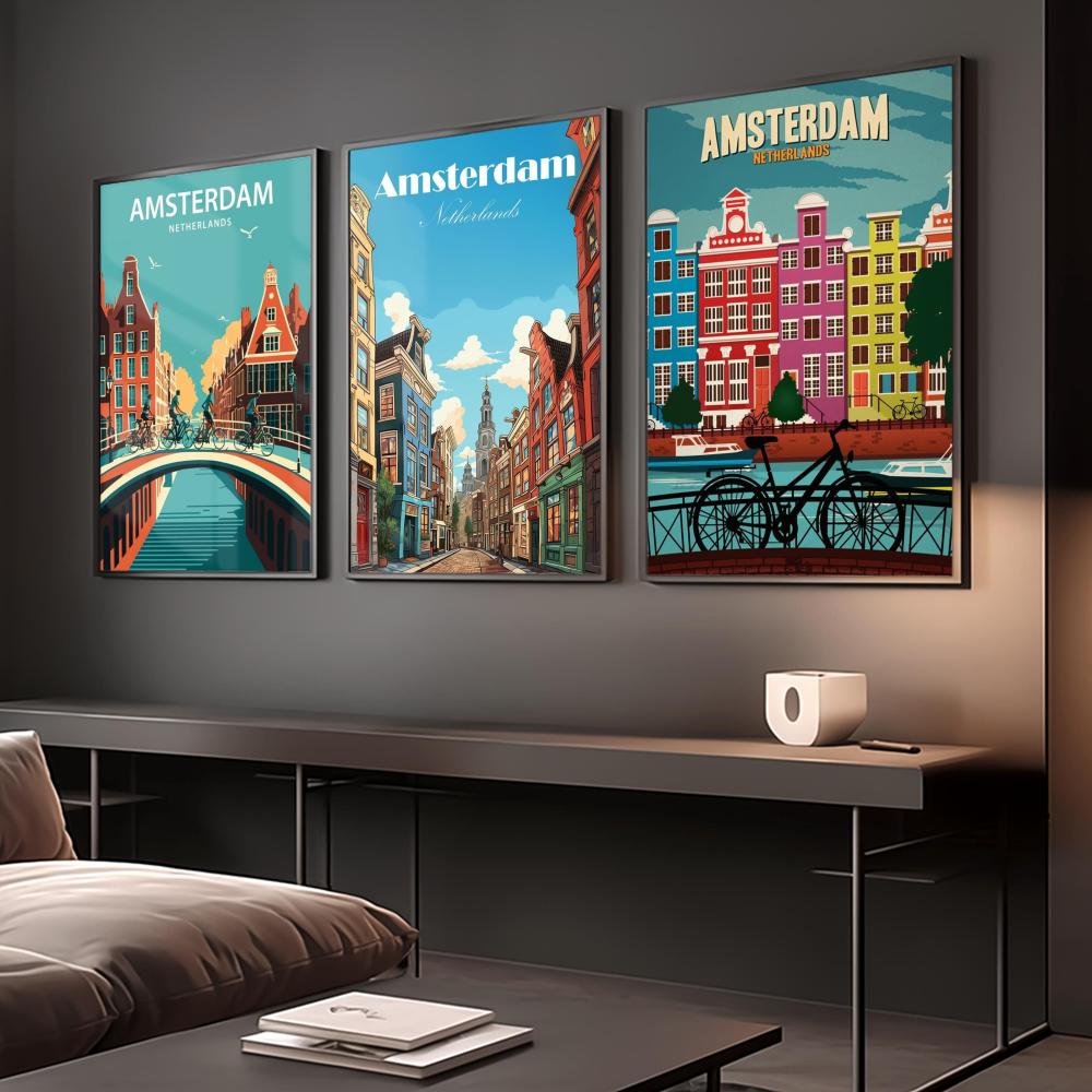 Amsterdam Nederland Poster Per - Home Decor Netherlands recensie en prijs