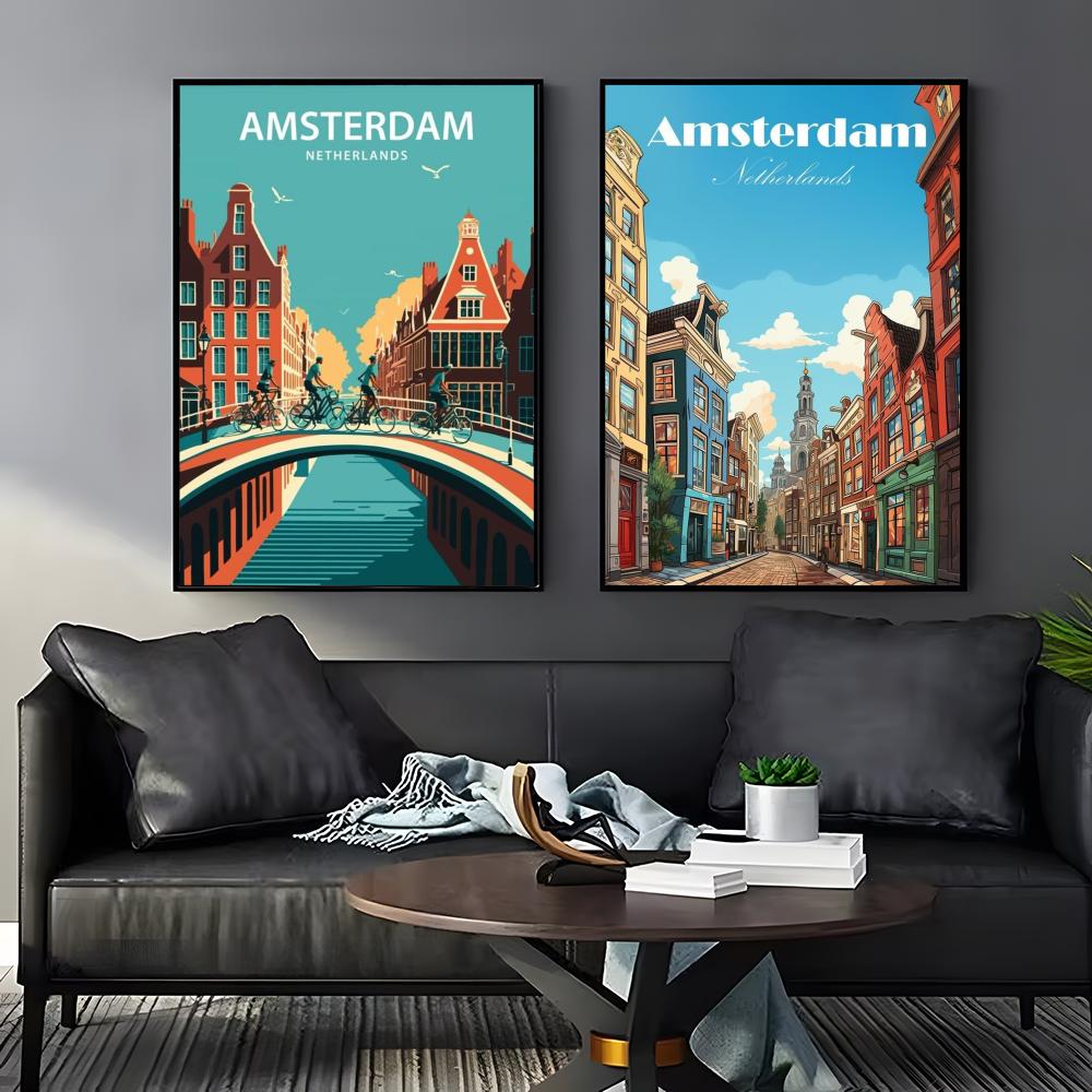 Amsterdam Nederland Poster Per - Home Decor Netherlands recensie en prijs