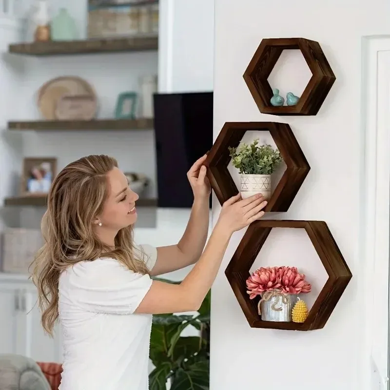 Nieuwste modellen hexagonale z - Floating Shelves recensie en prijs